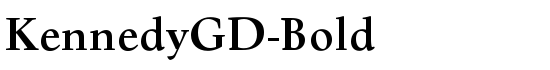 KennedyGD-Bold - Download Thousands of Free Fonts at FontZone.net