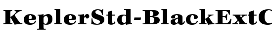 KeplerStd-BlackExtCapt - Download Thousands of Free Fonts at FontZone.net
