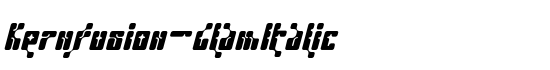 Kernfusion-GlamItalic - Download Thousands of Free Fonts at FontZone.net