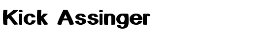 Kick Assinger - Download Thousands of Free Fonts at FontZone.net