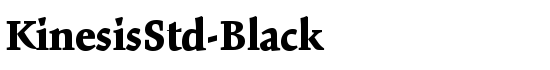 KinesisStd-Black - Download Thousands of Free Fonts at FontZone.net
