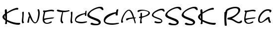 KineticSCapsSSK Regular - Download Thousands of Free Fonts at FontZone.net