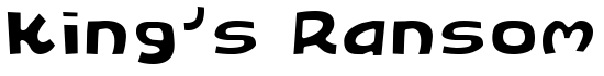 King's Ransom Light - Download Thousands of Free Fonts at FontZone.net