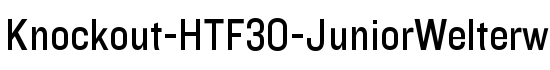Knockout-HTF30-JuniorWelterwt - Download Thousands of Free Fonts at FontZone.net