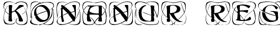 Konanur Regular - Download Thousands of Free Fonts at FontZone.net