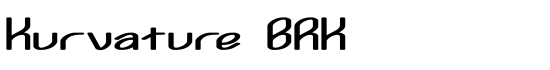 Kurvature BRK - Download Thousands of Free Fonts at FontZone.net