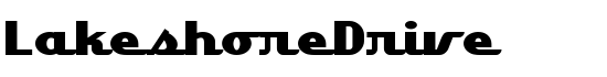 LakeshoreDrive - Download Thousands of Free Fonts at FontZone.net