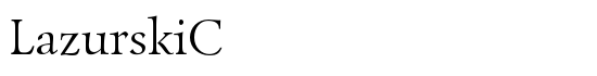 LazurskiC - Download Thousands of Free Fonts at FontZone.net