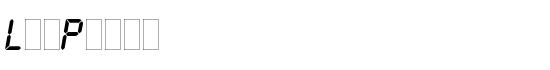 LcdPlain - Download Thousands of Free Fonts at FontZone.net