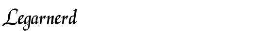 Legarnerd - Download Thousands of Free Fonts at FontZone.net