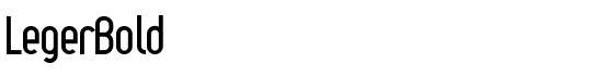 LegerBold - Download Thousands of Free Fonts at FontZone.net