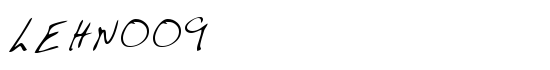LEHN009 - Download Thousands of Free Fonts at FontZone.net