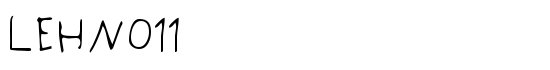 LEHN011 - Download Thousands of Free Fonts at FontZone.net