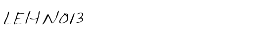 LEHN013 - Download Thousands of Free Fonts at FontZone.net