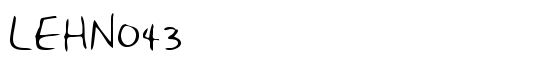 LEHN043 - Download Thousands of Free Fonts at FontZone.net