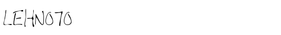 LEHN070 - Download Thousands of Free Fonts at FontZone.net