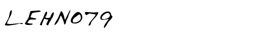 LEHN079 - Download Thousands of Free Fonts at FontZone.net