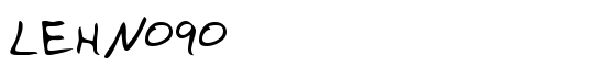LEHN090 - Download Thousands of Free Fonts at FontZone.net