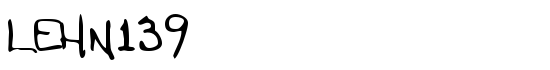 LEHN139 - Download Thousands of Free Fonts at FontZone.net