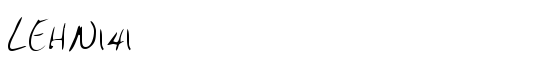 LEHN141 - Download Thousands of Free Fonts at FontZone.net