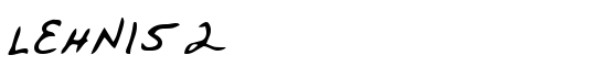 LEHN152 - Download Thousands of Free Fonts at FontZone.net