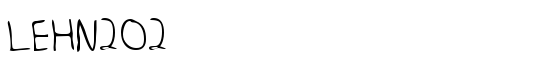 LEHN202 - Download Thousands of Free Fonts at FontZone.net