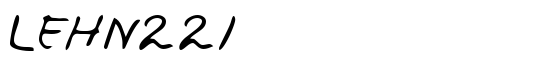 LEHN221 - Download Thousands of Free Fonts at FontZone.net