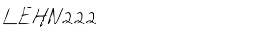 LEHN222 - Download Thousands of Free Fonts at FontZone.net