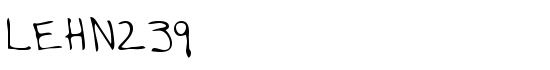 LEHN239 - Download Thousands of Free Fonts at FontZone.net