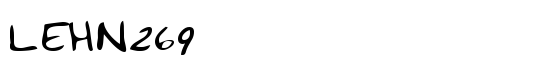 LEHN269 - Download Thousands of Free Fonts at FontZone.net