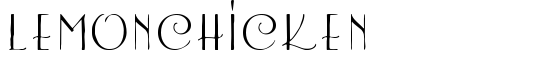 LemonChicken - Download Thousands of Free Fonts at FontZone.net