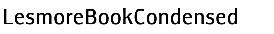 LesmoreBookCondensed - Download Thousands of Free Fonts at FontZone.net