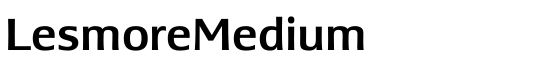 LesmoreMedium - Download Thousands of Free Fonts at FontZone.net