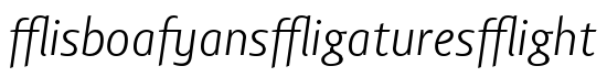 LisboaSansLigaturesLight-Italic - Download Thousands of Free Fonts at FontZone.net
