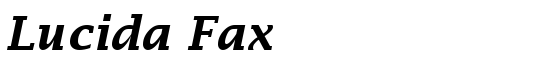 Lucida Fax - Download Thousands of Free Fonts at FontZone.net