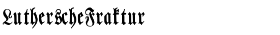 LutherscheFraktur - Download Thousands of Free Fonts at FontZone.net