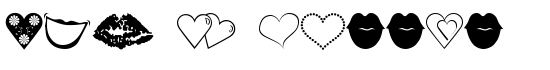 luv n kisses - Download Thousands of Free Fonts at FontZone.net