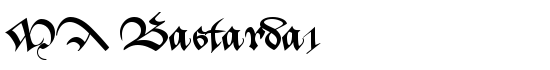 MA Bastarda1 - Download Thousands of Free Fonts at FontZone.net