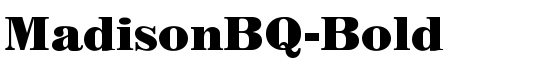 MadisonBQ-Bold - Download Thousands of Free Fonts at FontZone.net