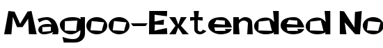 Magoo-Extended Normal - Download Thousands of Free Fonts at FontZone.net