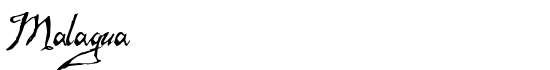 Malagua - Download Thousands of Free Fonts at FontZone.net