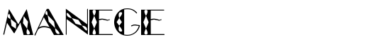 Manege - Download Thousands of Free Fonts at FontZone.net