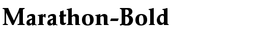 Marathon-Bold - Download Thousands of Free Fonts at FontZone.net