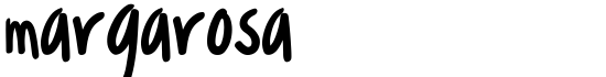 Margarosa - Download Thousands of Free Fonts at FontZone.net