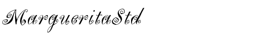 MargueritaStd - Download Thousands of Free Fonts at FontZone.net
