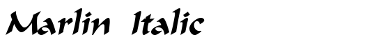 Marlin Italic - Download Thousands of Free Fonts at FontZone.net