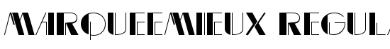 MarqueeMieux Regular - Download Thousands of Free Fonts at FontZone.net