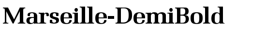 Marseille-DemiBold - Download Thousands of Free Fonts at FontZone.net