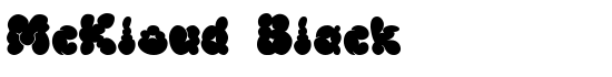 McKloud Black - Download Thousands of Free Fonts at FontZone.net