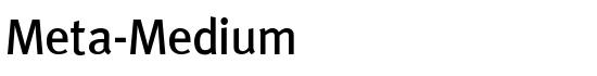 Meta-Medium - Download Thousands of Free Fonts at FontZone.net